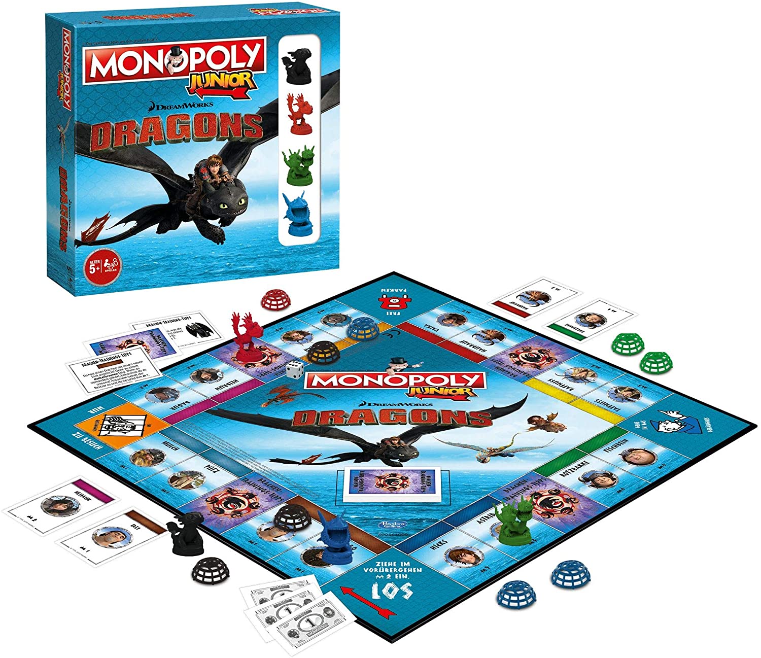 Monopoly Junior 2nd Edition Dragons Spiel Gesellschaftsspiel Brettspiel deutsch 