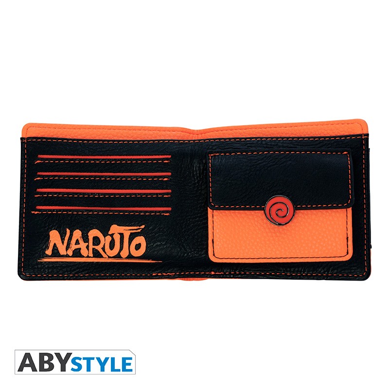 Naruto Shippuden Ninja Stirnband Schwarz Portemonnaie Geldbörse 