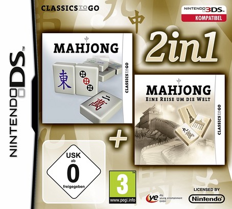 2 in 1: Mahjong 1 + 2  DS