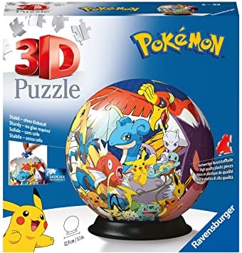 3D Puzzle-Ball - Pokémon (72 Teile)