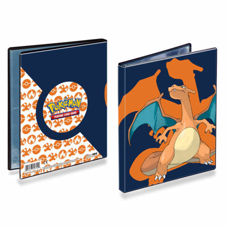 4-Pocket-Portfolio - Glurak- Pokémon Kartenmappe
