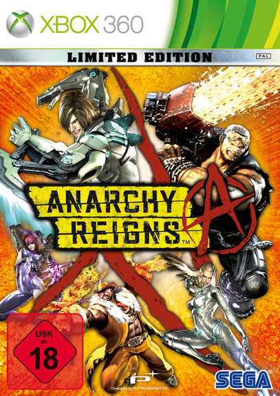 Anarchy Reigns Limited Edition  XB360