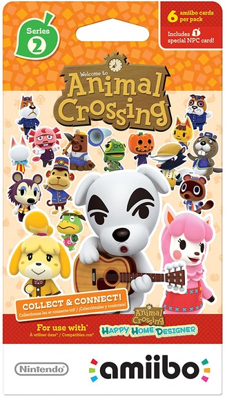 Animal Crossing amiibo-Karten 6 er Pack (Serie 2)