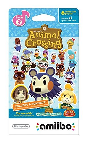 Animal Crossing amiibo-Karten 6 er Pack (Serie 3)