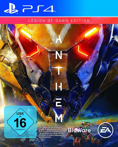 Anthem - Legion of Dawn Edition ohne DLCs  PS4