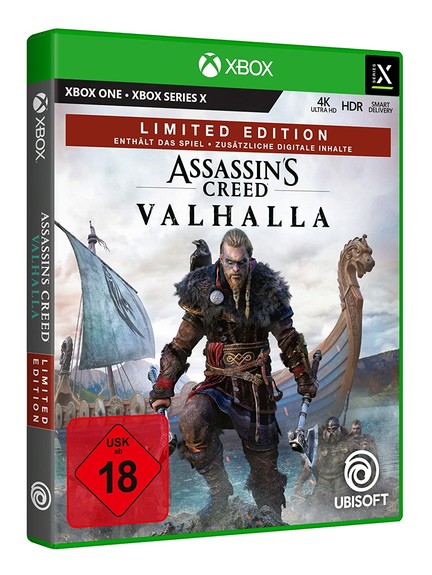 Assassin´s Creed Valhalla (Limited Edition) OHNE CODES  XBO/XSX