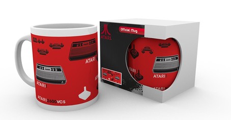 Atari Tasse - Atari 2600 - Rot