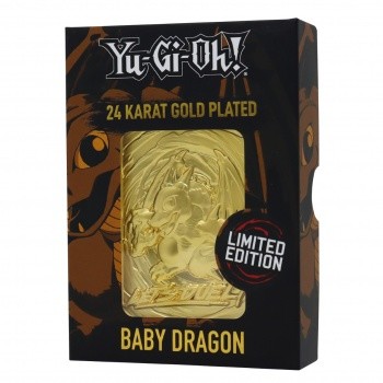 Baby Dragon 24 Karat Gold Plated Limited Edition - Yu-Gi-Oh!