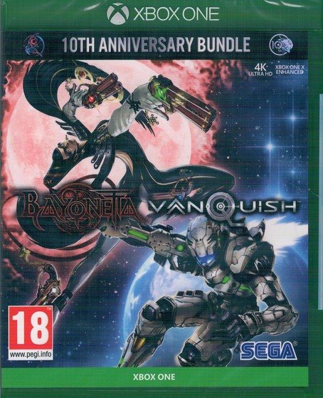 Bayonetta + Vanquish - Remastered 10th Anniversary Edition UK multi  XBO