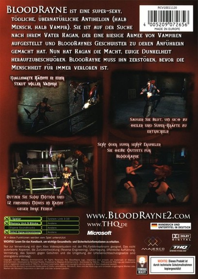 Blood Rayne 2  Xbox