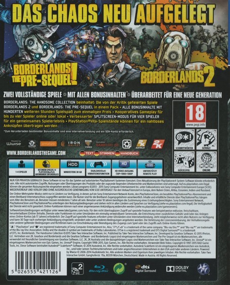 Borderlands Handsome Collection  AT  PS4