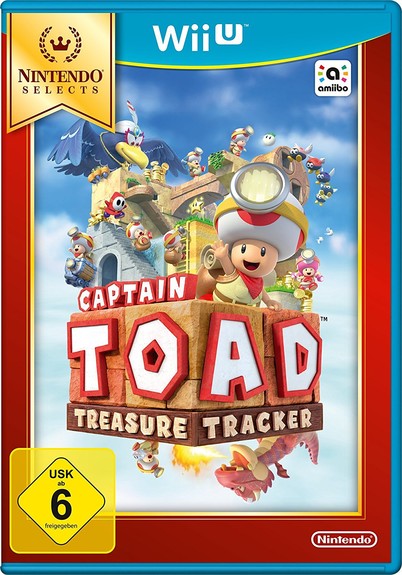 Captain Toad Treasure Tracker WiiU Selects