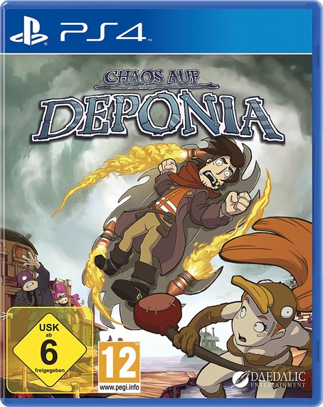 Chaos auf Deponia PS4 USK