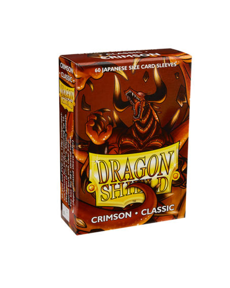 Classic Crimson: Dragon Shield Small Sleeves (60 Stk)