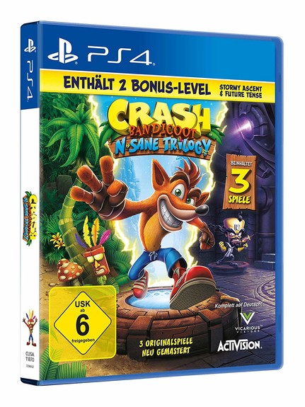 Crash Bandicoot - N.Sane Trilogy  PS4