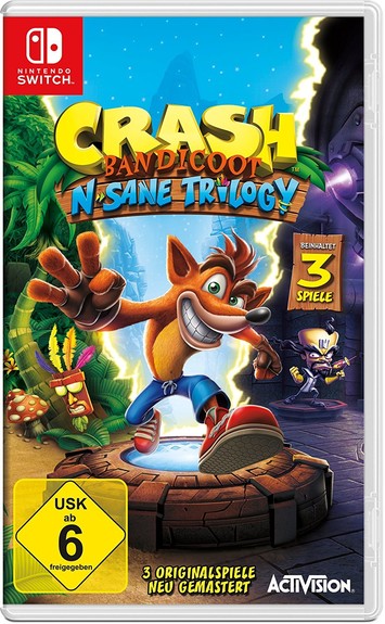 Crash Bandicoot - N.Sane Trilogy  SWITCH