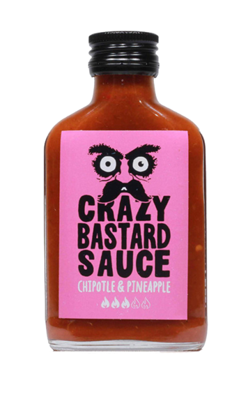 Crazy Bastard Sauce - Chipotle & Pineapple 100ml