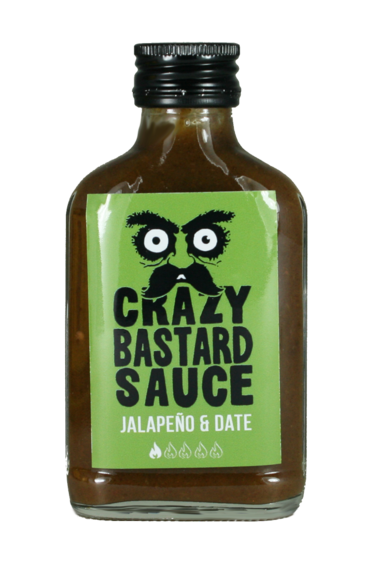Crazy Bastard Sauce - Jalapeno & Date 100ml