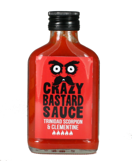 Crazy Bastard Sauce - Trinidad Scorpion & Clementine 100ml