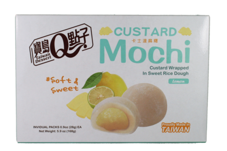 Custard Mochi Box - Lemon 168 g
