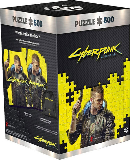 Cyberpunk 2077 KeyArt Male V Puzzle Fan Paket (500 Teile)