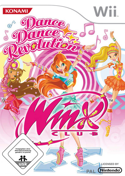 Dance Dance Revolution Winx Club Nintendo Wii