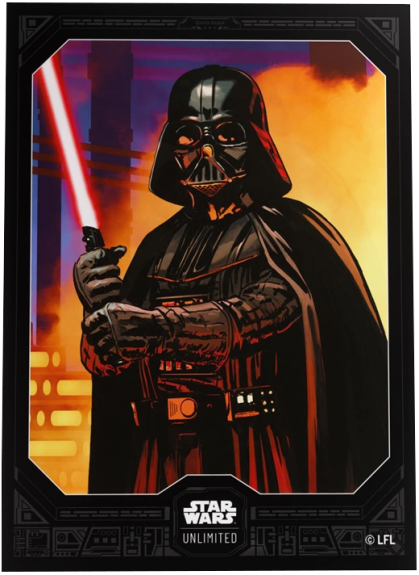 Darth Vader Art Sleeves - Star Wars Unlimited - Gamegenic