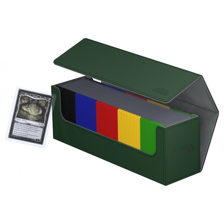 Deck Box Flip Arkhive (400+) - XenoSkin Grün