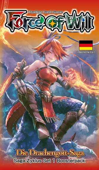 Die Drachengott-Saga (S1) - Booster (DE) - Force of Will