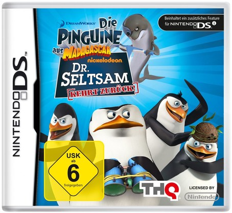 Die Pinguine aus Madagascar - Dr. Seltsam kehrt z. Nintendo DS