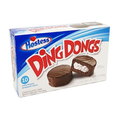 Ding Dongs Chocolate Cake 10 Pack 360g