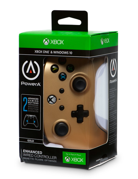 Enhanced Wired Controller Gold  XBO