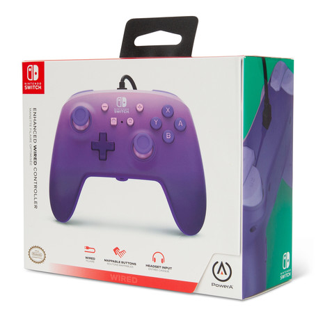 Enhanced Wired Controller - Lilac Fantasy