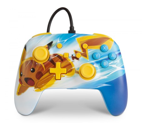 Enhanced Wired Controller - Pokémon: Pikachu Charge