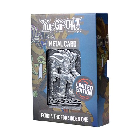 Exodia the forbidden one  Metal Card Limited Edition - Yu-Gi-Oh!