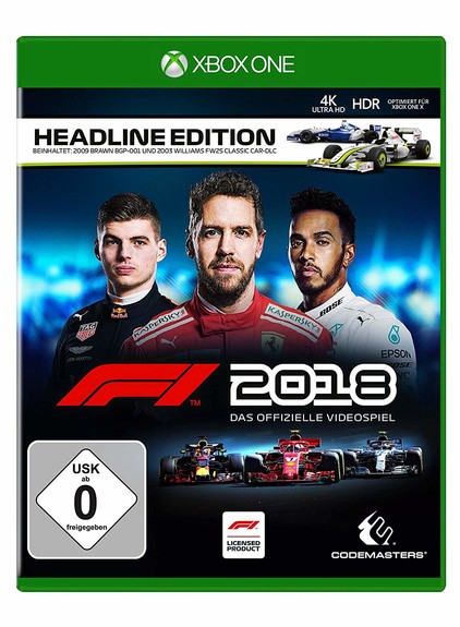 F1 2018 Headline Edition (ohne DLCs) XBO