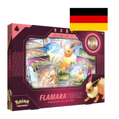 Flamara VMAX Premium-Kollektion (DE) - Pokémon