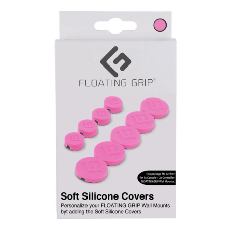 Floating Grip - Soft Silicone Covers pink