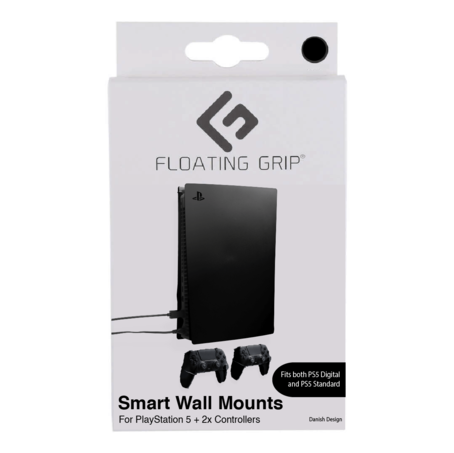 Floating Grip - Wall Mount Bundle PS5 black
