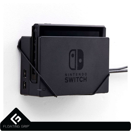 Floating Grip - Wall Mount Nintendo Switch Dock black