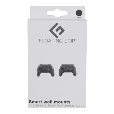 Floating Grip - Wall Mount Nintendo Switch Pro Controllers black