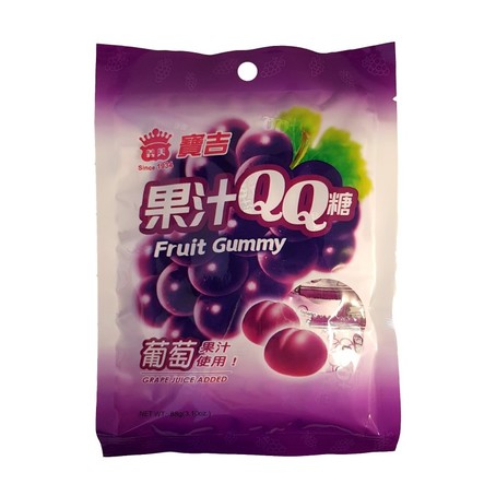 Fruit Gummy Grape  88g