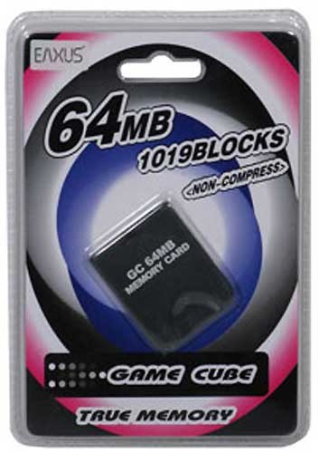 GameCube Memory Card 64MB (1019 Blöcke)