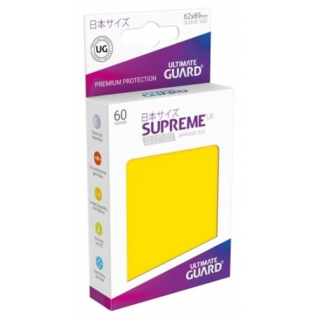 Gelb - Small Size Supreme UX Sleeves (60 Stk)