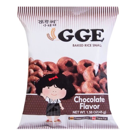 GGE Baked Rice Snack Choco 45g
