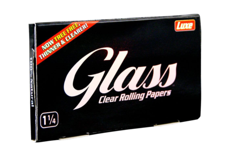 Glass Clear Rolling Papers - Short 1 1/4 50