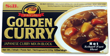 Golden Curry Hot 220g