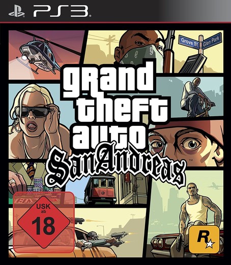 Grand Theft Auto San Andreas - GTA PS3