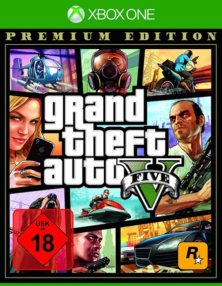 Grand Theft Auto V - GTA 5 Premium Ed. (ohne Codes)  XBO
