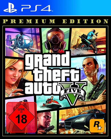 Grand Theft Auto V - GTA 5 Premium Ed.  PS4